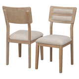 Classic and Traditional Style 6 - Piece Dining Set, Includes Dining Table, 4 Upholstered Chairs & 45918393