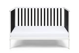 Deux Remi Island Crib White/Black 27900-WBK