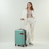 4 Piece Luggage Set with Compression Packing Cubes for Expanable Spinner Wheels Lightweight N732P197378F