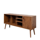 TV Stand Use in Living Room Furniture with 1 storage and 3 shelves Cabinet W331P247811