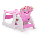 ZNTS Multipurpose Adjustable Highchair for Baby Toddler Dinning Table with Feeding Tray and 5-Point W2181P154927