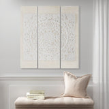 Triptych 3-piece Dimensional Resin Canvas Wall Art Set B03598780