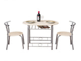PVC Breakfast Table Natural 37003463