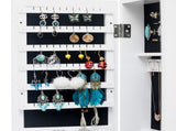 Non Full Mirror Wooden Wall Mounted Mirror Cabinet With Photo Frame, Multi-Layer And Jewelry 72460941