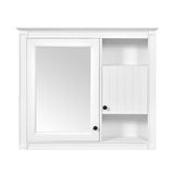32'' Bathroom Wall Cabinet with Mirror, Wall Mounted Medicine Cabinet with 3 Shelves, Mirrored Door N710P252505K
