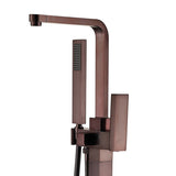 ZNTS Freestanding Bathtub Faucet with Hand Shower W1533125178