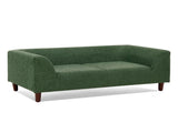 Pet sofa with backrest and armrests, modern rectangular pet sofa suitable for small and medium dogs, 03678423