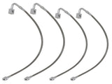 Stainless Steel Extended Brake Lines Fit fit for Jeep Wrangler 2WD/4WD 2007-2017 13338697
