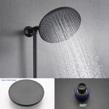 5-Setting Handheld Shower System Slide Bar Combo Rain Showerhead, Dual Shower Head Spa System W121952131