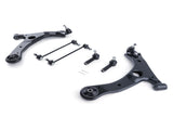 6Pcs Front Lower Control Arm w/Ball Joint Tie Rods fit for Toyota Corolla 14-19 1.8l 85357063