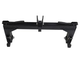 3 Pt Quick Hitch Adapter For Category 1 & 2 W/ Adjustable Bolt Tractor 3000lb,Black 63807864