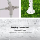 10x30' Wedding Party Canopy Tent Outdoor Gazebo with 8 Removable Sidewalls Pink Color W1205P299559