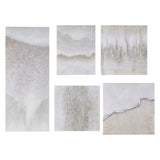 Hand Embellished Abstract 5-piece Gallery Canvas Wall Art Set B03598860
