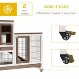 Wooden Rabbit Cage 51044323