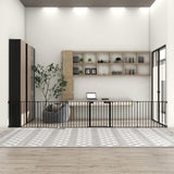 150" Adjustable Safety 6 Panels Play Yard Metal Doorways Fireplace Fence Christmas Tree Fence 98466678