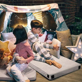 75"D x 38"W x 2.5"H sleeping mat for camping grey 53902474