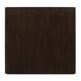 Cappuccino Dining Table with Drop Extension Leaf B062P153873