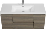48" Floating Bathroom Vanity with Sink, Modern Wall-Mounted Bathroom Storage Vanity Cabinet with W1573P152703