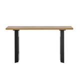 U_STYLE Uniquely Designed Console Table made of Fraxinus Mandschuric Solid Wood Veneer,with N711P205931N