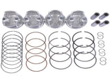 4 x Piston & Rings Kit For Kia Soul Forte Forte5 Hyundai Tucson Elantra 2.0L L4 2014-2018 43999802