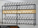 5-layer double row, freely adjustable layer spacing, with adjustable feet, display stand, iron, 62691632