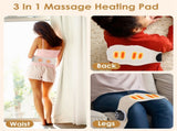 Portable EMS Back Heating Pad Massager, 19 Intensity Levels, 3 Heating Modes , Wireless 43239194