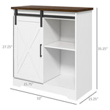 Kitchen Sideboard Storage Cabinet - White 75844736