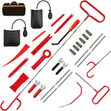 ZNTS Stainless steel long distance car emergency key hook tool New 7-piece set hook tool 27pcS set wedge 26841753