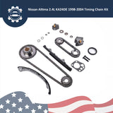 Engine Timing Chain Kit for Nissan Altima Frontier Xterra Sedan 2.4L L4 1998-2004 KA24DE Gas 16 56793762