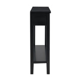 U_STYLE Contemporary High-Quality Entryway Console Table with 4 Spacious Drawersm,1 Practical Bottom N711P218638B