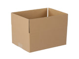50pcs 10 "x 8" x 6 " thick 2mm corrugated cardboard box in kraft paper color 77853578