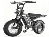 20" Fat Tire Electric Bike for Adults, 1500W Peak Motor Ebike, All-Terrain Electric Dirt E Bike, 7 W6569P578049