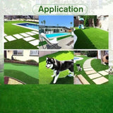 3FT *32FT Artificial turf, professional dog mat large turf outdoor carpet terrace pet lawn, W3280P296525