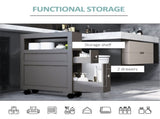 Bathroom Side Storage Cabinet - Gray 61834910
