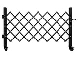 Foldable Security Gate, Expandable Safety Barrier with 360&deg Swivel Casters Lockable Design, 21487063