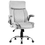 ZNTS Swivel Office Room Chair Executive Desk Chair Velvet W1403P181194