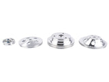 Front Pulley Bracket Kit with Alternator Power Steering Long Water Pump Fit for Chevy SBC 283 327 76516998