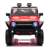 24V Two-Seater Kids Ride On Truck Car W/Parents Control,200w*2,Seat width 20.28in,Four-wheel W1578P188705