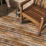 40 Pcs Wood Grain Self-Adhesive Peel And Stick Waterproof Wear Resistant Removable Floor Stickers 84562648