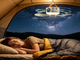 Multi-Mode Camping Fan Lantern Combo Adjustable Wind & Light Levels Timing Function, Dual Control 07290752