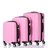 ZNTS 3-in-1 Multifunctional Large Capacity Traveling Storage Suitcase Pink 40929605