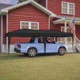 ZNTS 10'x20' Pop Up Canopy Tent with 6 Sidewalls, Ez Pop Up Outdoor Canopy for Parties, Waterproof W2505P151710