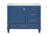30" Bathroom Vanity , Modern Bathroom Cabinet with Sink Combo Set, Bathroom Storage Cabinet with a WF321698AAC