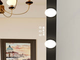 Hollywood Full Length Mirror with Lights Full Body Vanity Mirror with 3 Color Modes Lighted Standing W708P379201