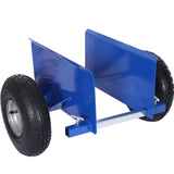 600lb Panel Dolly , 10in. Pneumatic Wheels ,blue W46559169