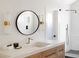 Bathroom Faucet Single Hole, Single Handle Stainless Steel Faucet for Bathroom Sink with Deckplate W1224P195904