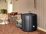 100 Gallon Folding Rain Barrel Water Collector Black 34468059