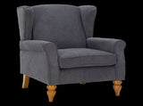 Coffee Table & Armchair Set,Vintage Luxury Style, a high-back reading chair & a 49008608