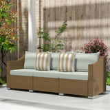 Rattan Three-Seat Sofa 30847945