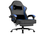 Gaming Chair with Pocket Spring Cushion and Footrest, Ergonomic Computer Chair for Adults, 32392327